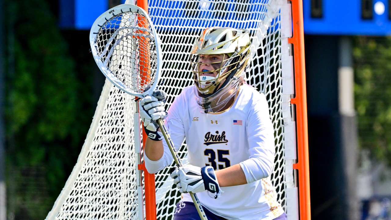 Notre Dame's Lilly Callahan.